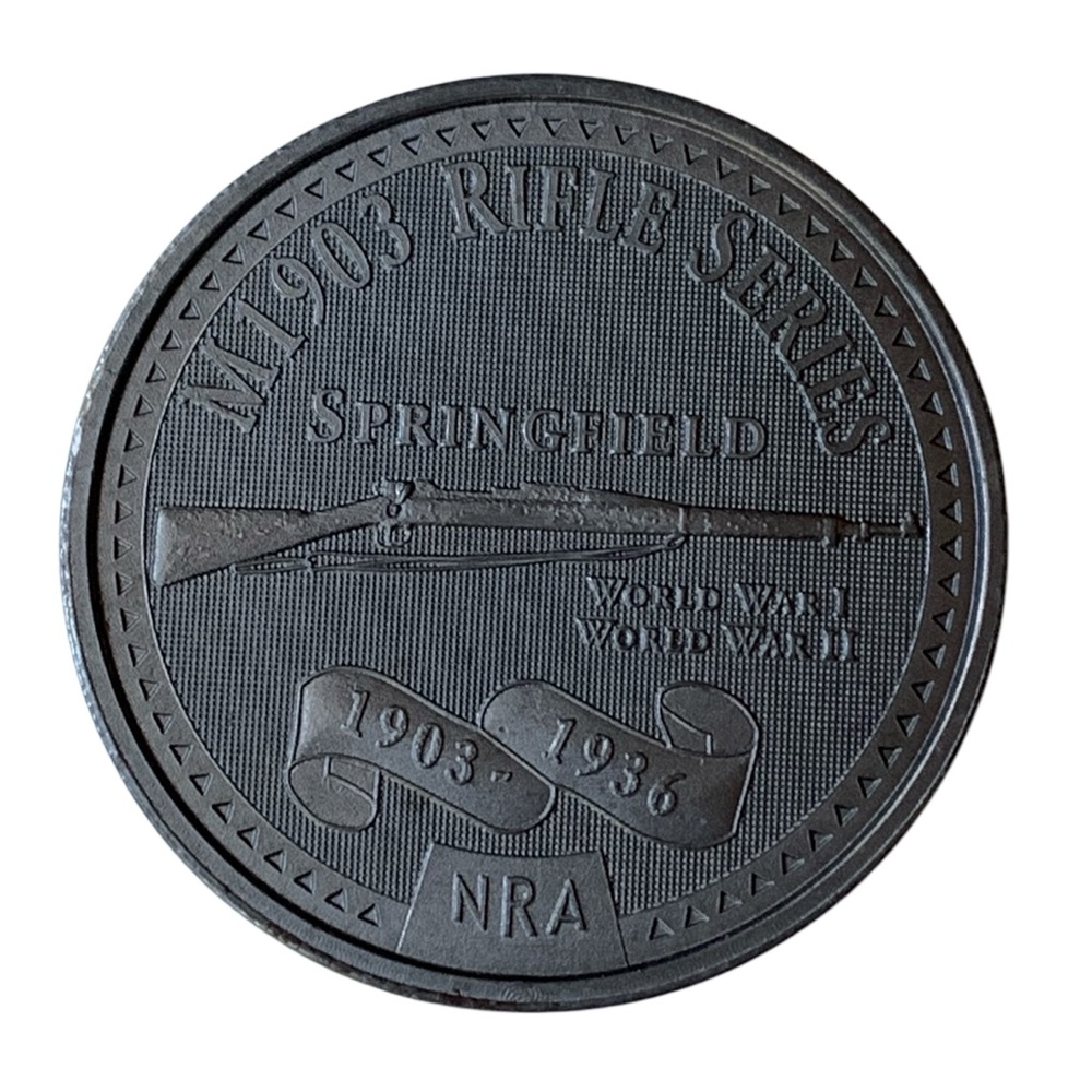 M1903 Series Silver NRA Commemorative Coin Springfield Rifle WWI & WWII
